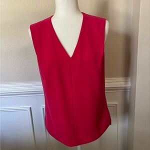 Dark Pink Sleeveless Ted Baker Top